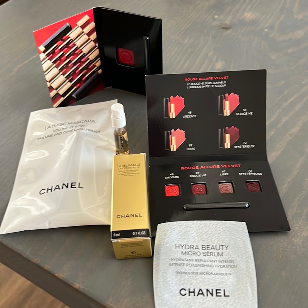 6 piece authentic Chanel travel kit!  Brand new!